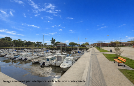 Ensemble immobilier avec 2 maisons à vendre au Port de Cassy à Lanton | Agence immobilière toutes transactions à Gujan-Mestras (33)