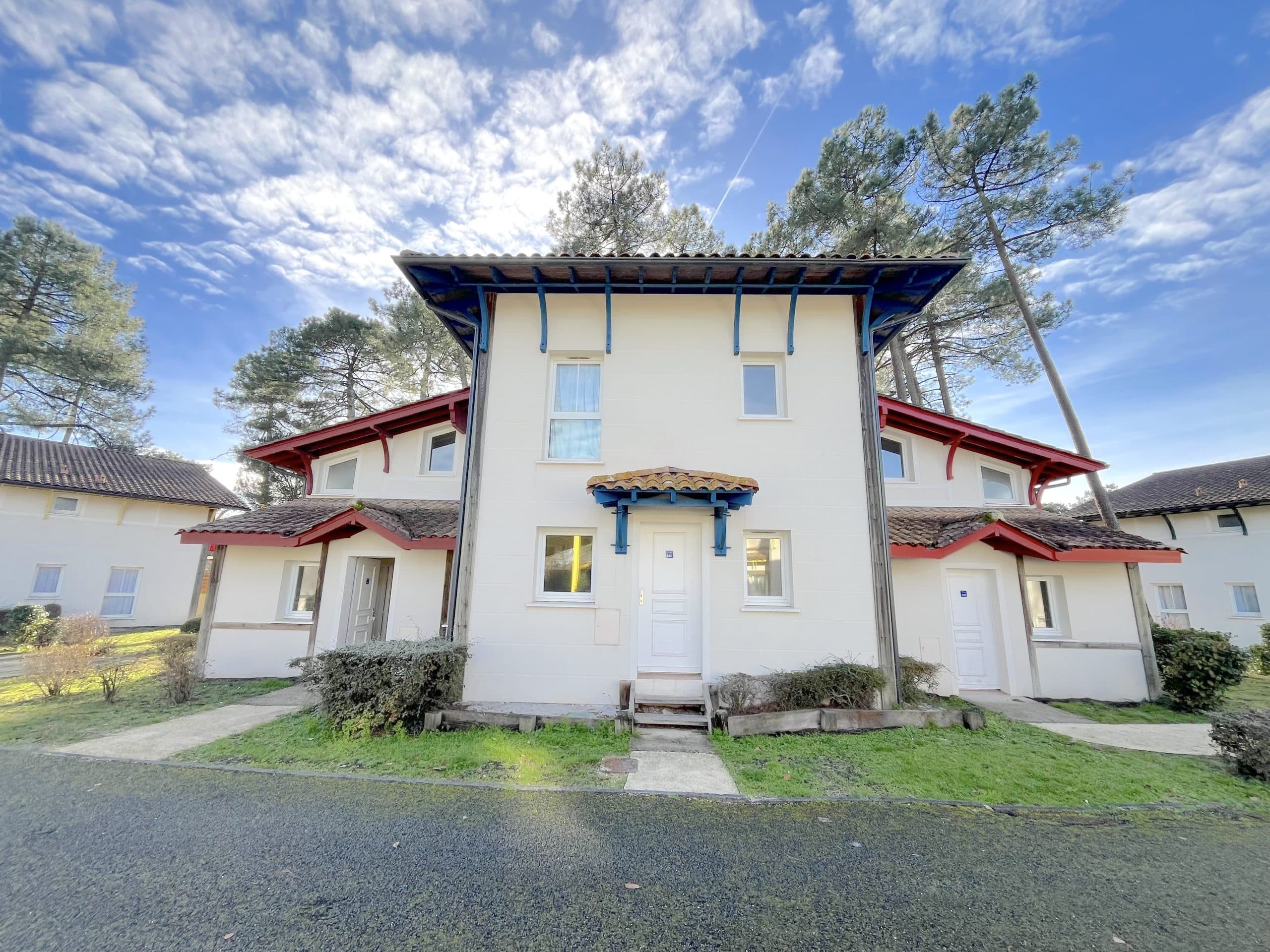 Maison T4 au Golf de Gujan-Mestras dans une résidence avec piscine à vendre | Agence immobilière toutes transactions à Gujan-Mestras (33)