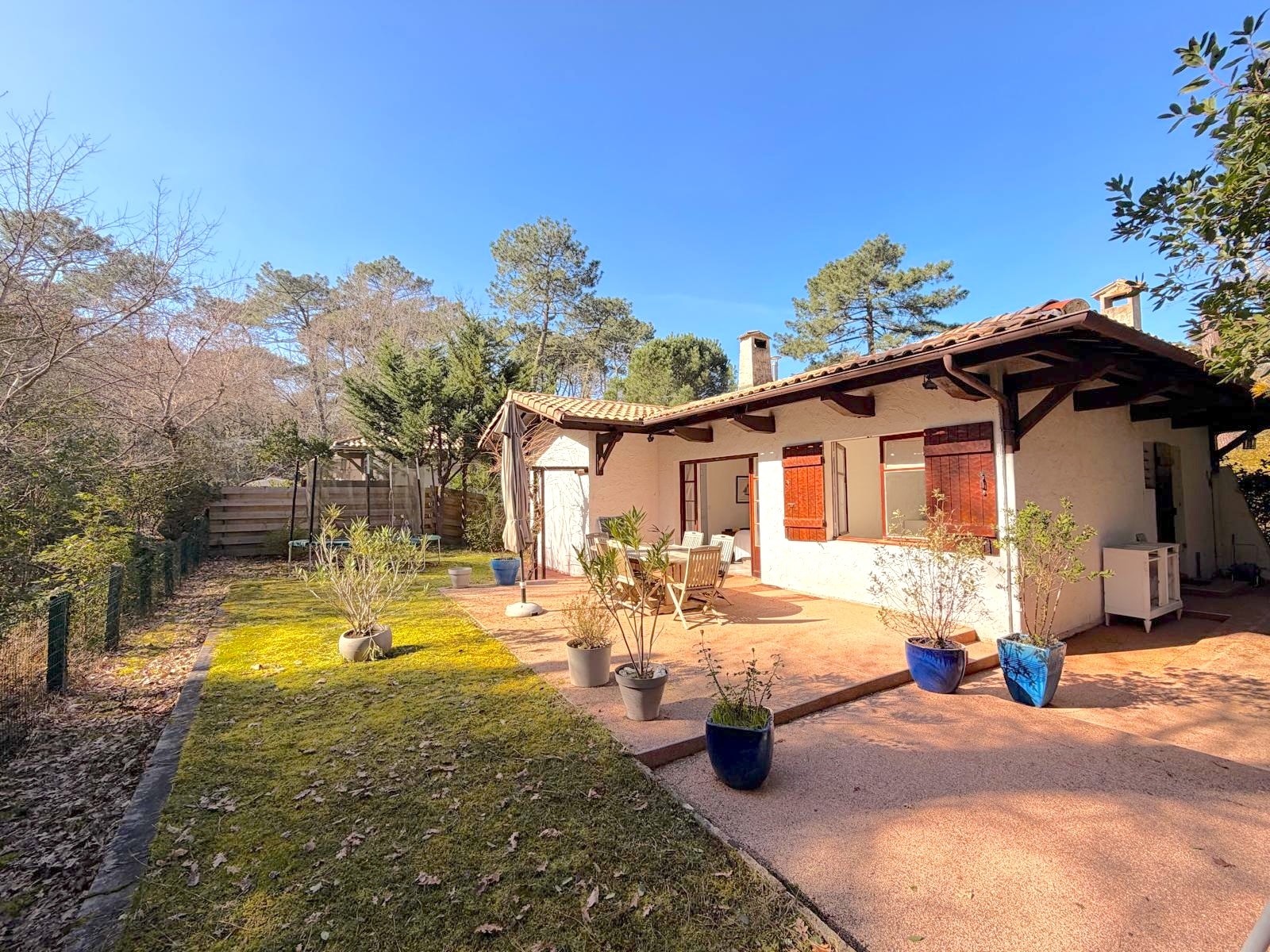 Charmante villa Gaume avec garage proche de la plage à vendre au Pyla, quartier Haïtza | Agence immobilière toutes transactions à Gujan-Mestras (33)