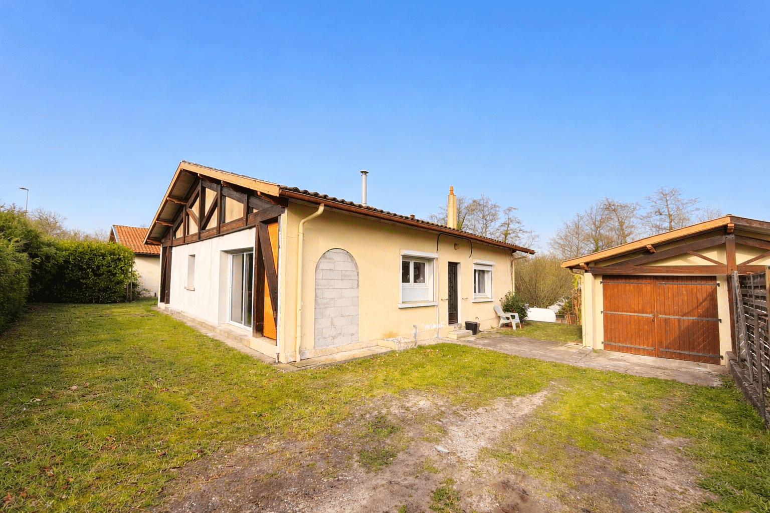 Maison T4 avec garage à vendre à Parentis-en-Born | Agence immobilière toutes transactions à Gujan-Mestras (33)