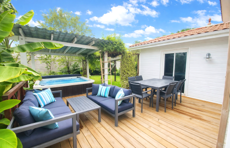 Maison contemporaine T5 à vendre à Gujan-Mestras | Agence immobilière toutes transactions à Gujan-Mestras (33)