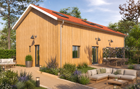 Maison T4 en duplex avec jardinet et parking à Gujan-Mestras | Agence immobilière toutes transactions à Gujan-Mestras (33)