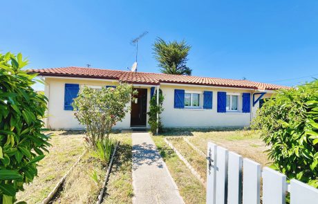 Maison T4 de plain-pied avec piscine à vendre à Gujan-Mestras | Agence immobilière toutes transactions à Gujan-Mestras (33)