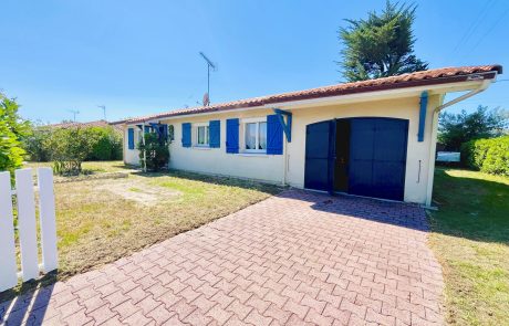 Maison T4 de plain-pied avec piscine à vendre à Gujan-Mestras | Agence immobilière toutes transactions à Gujan-Mestras (33)