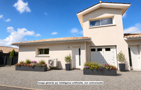 f67cd6a0-e1c7-41c1-9902-2783ec78a7f4 Ensemble de deux logements avec garage et studio à Audenge | Agence immobilière toutes transactions à Gujan-Mestras (33)