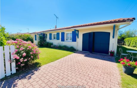 Maison T4 de plain-pied avec piscine à vendre à Gujan-Mestras | Agence immobilière toutes transactions à Gujan-Mestras (33)