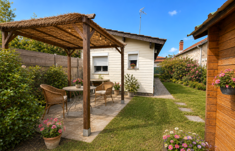 dépendance Maison T4 avec dépendance T2 à Gujan-Mestras | Agence immobilière toutes transactions à Gujan-Mestras (33)