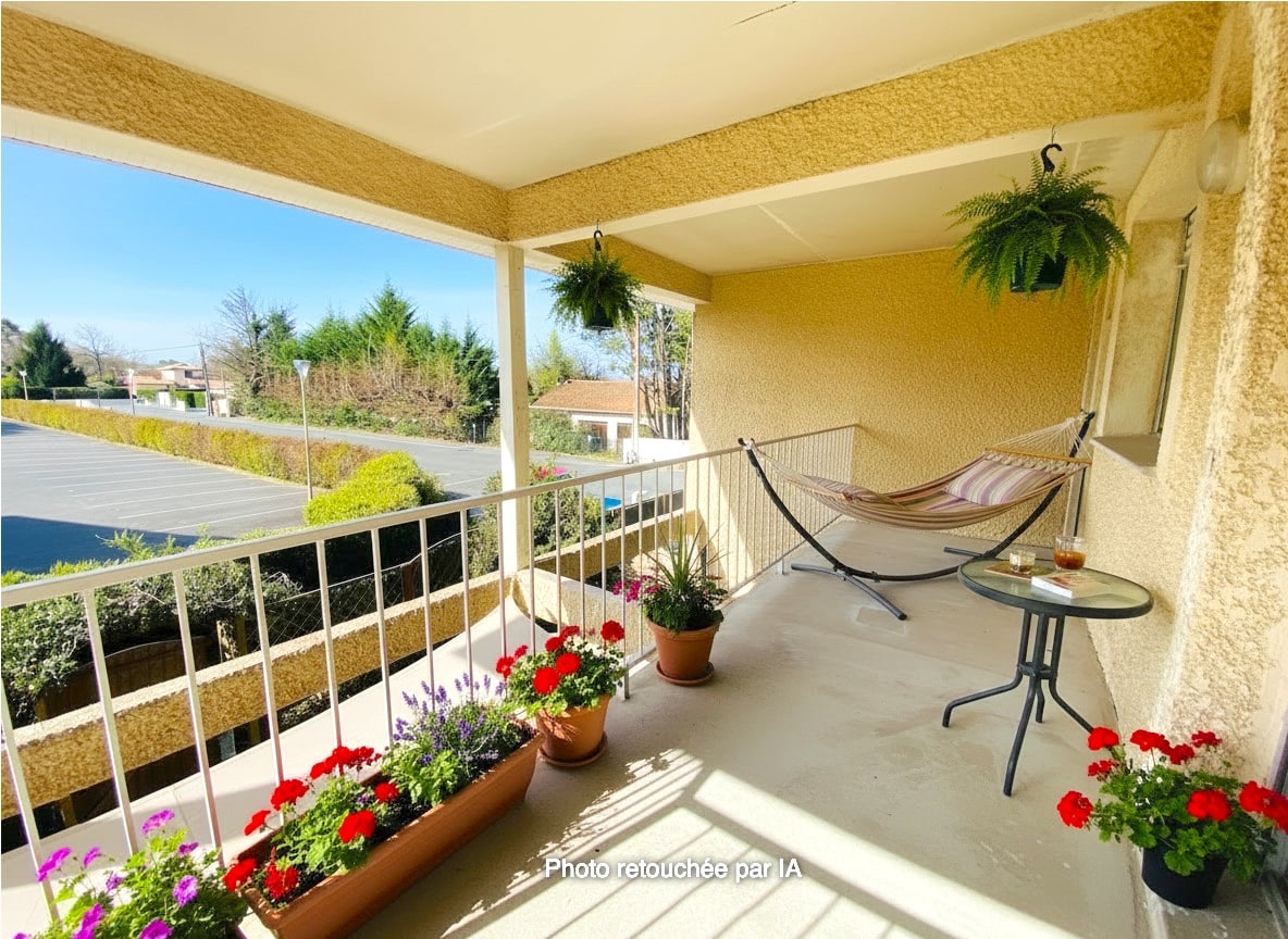 Appartement T2 avec terrasse à louer à l'année à Gujan-Mestras | Agence immobilière toutes transactions à Gujan-Mestras (33)