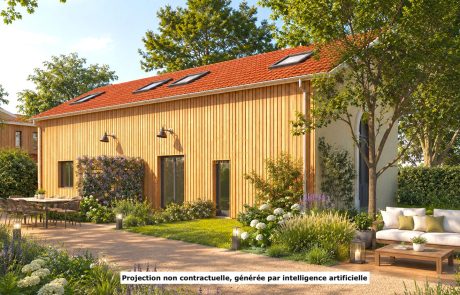 57792773b Maison de ville T4 en duplex avec jardinet et parking à vendre à Gujan-Mestras | Agence immobilière toutes transactions à Gujan-Mestras (33)
