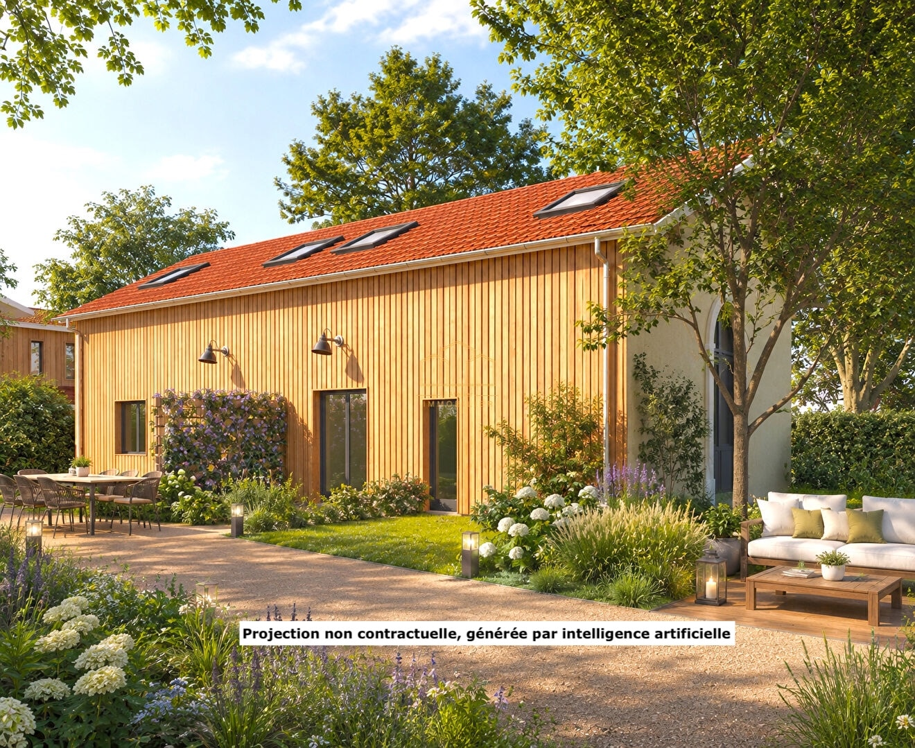 57792773b Maison de ville T4 en duplex avec jardinet et parking à vendre à Gujan-Mestras | Agence immobilière toutes transactions à Gujan-Mestras (33)