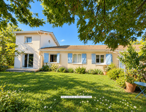 Maison familiale de plain-pied avec jardin et espace indépendant à vendre à Pessac Toctoucau