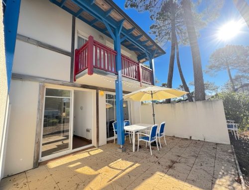 Appartement T3 avec terrasse à vendre au golf de Gujan-Mestras dans résidence avec piscine